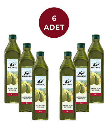 Kırlangıç Naturel Sızma Zeytinyağı 1 lt*6 adet 