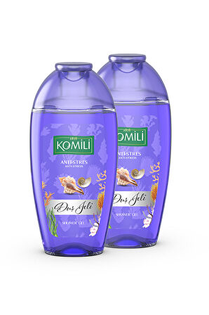 Komili Anti-Stres Vegan Seyahat Boy Duş Jeli - Egzotik Koku - 2 X 200 ML