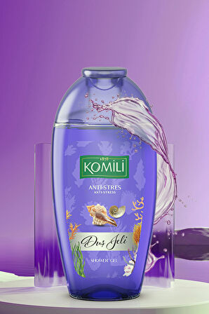 Komili Anti-Stres Vegan Seyahat Boy Duş Jeli - Egzotik Koku - 2 X 200 ML