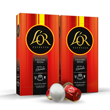 L'or Imola Ristretto Nespresso Uyumlu Alüminyum Kapsül Kahve 20 Kapsül