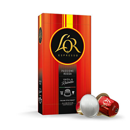 L'or Imola Ristretto Nespresso Uyumlu Alüminyum Kapsül Kahve 50 Kapsül