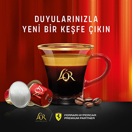 L'or Imola Ristretto Nespresso Uyumlu Alüminyum Kapsül Kahve 50 Kapsül