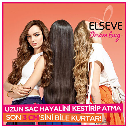 L'Oreal Paris Elseve Dream Long Onarıcı Bakım Şampuanı 360ml & 175 ml Hyaluron Saç Kremi