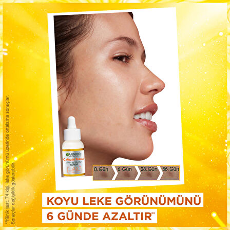 2'li Garnier C Vitamini Parlak Süper Aydınlatıcı Serum Seti