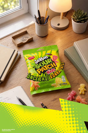 Jelibon Sour Patch Kids Karışık Meyve Aromalı Şekerleme 160g - 10 Adet