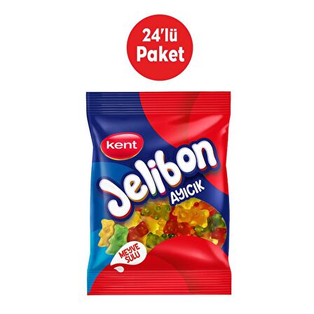 Ayıcık Meyve Sulu Şekerleme 80 gr - 24'lü Paket