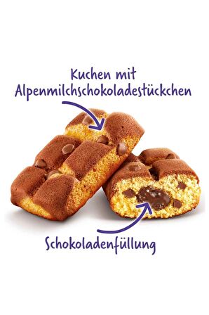 Milka Cake & Choc Çikolata Kremalı Kek 175 gr - 3 Adet