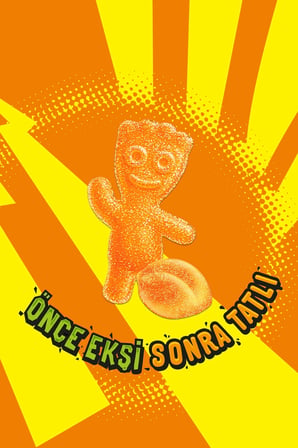 Jelibon Sour Patch Şeftali Aromalı Yumuşak Şekerleme 160 gr - 10 Adet