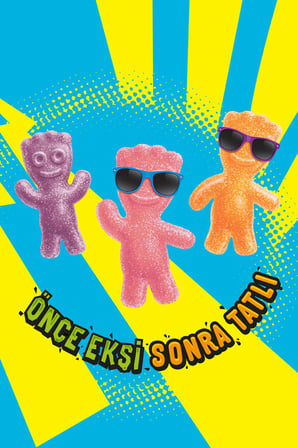 Jelibon Sour Patch Tropikal Meyve Aromalı Yumuşak Şekerleme 80 gr - 24 Adet