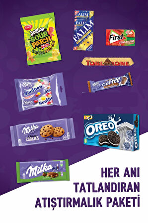 Mondelez Kalpleri Yumuşatan Atıştırmalık Paketi