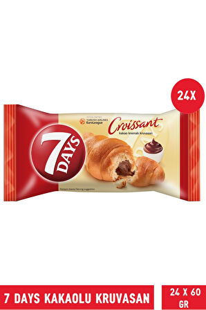 7 Days Kakaolu Kruvasan 60 gr - 24 Adet