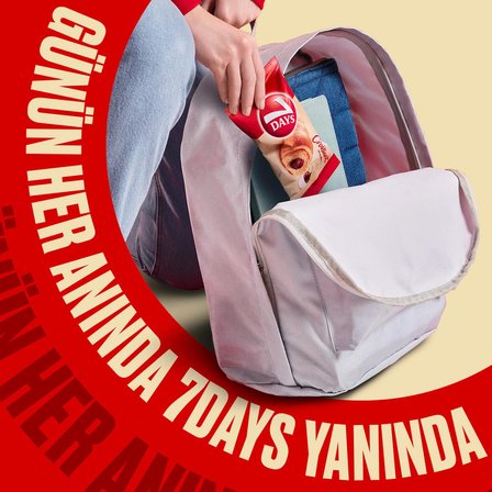 7 Days Kakaolu Kruvasan 60 gr - 24 Adet