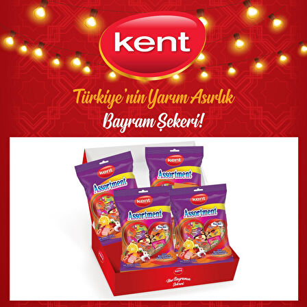 Kent Assortment Karışık Bayram Şekeri (375 GR X 4 ADET)