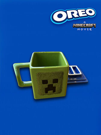 Oreo 6 Adet 154G Minecraft Vanilya + Minecraft Kupa Hediyeli