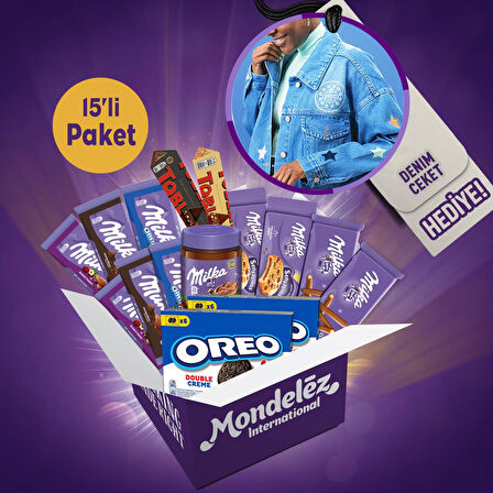 Atıştırmalık Paketi (Oreo Denim Ceket Hediyeli)