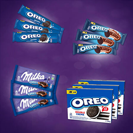 Oreoseverler Çikolata&Bisküvi Paketi (Oreo Çorap Hediyeli)