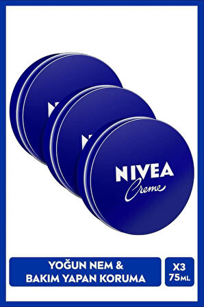 NIVEA Creme 75 ml x3