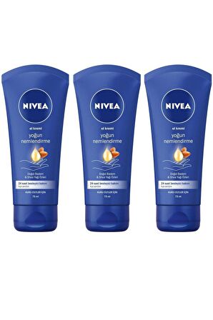 Nivea Besleyici El Kremi Deniz İğdesi ve E vitamini ile cilt bakımı 75mlx3 adet