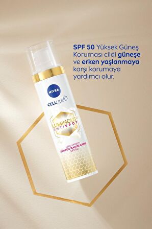 Nivea Tüm Cilt Tipleri İçin Leke Karşıtı Gündüz Leke Bakım Kremi 40 ml & Göz Bakım Kremi 15 ml 