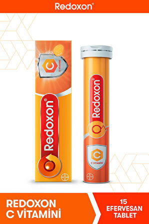 Redoxon C Vitamini 15 Efervesan Tablet 2li Paket I 1000 Mg C Vitamini Içeren Takviye Edici Gıda