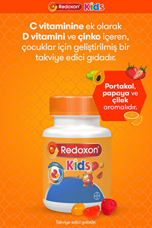 Redoxon Kids 3lü Okul Dönemi Paketi  I Çocuklar Için C Vitamini, D Vitamini Ve Çinko Içeren Takviye Edici