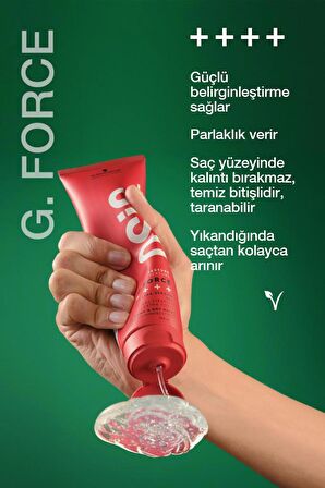 Rock Hard Ultra Güçlü Şekillendirici Macun 150ml + G.force Ekstra Güçlü Jel Saç Jölesi 150ml