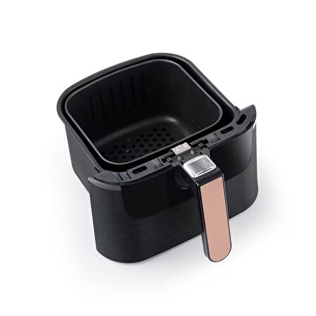 Toz Torbasız Yatay Süpürge Clean Power S4 Kırmızı  (4 Litre Smart Dijital Siyah Airfryer Hediye!)