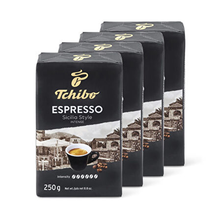 Tchibo Espresso Sicilia Style Öğütülmüş Kahve 4x250 g