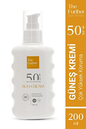 The Further Güneş Koruyucu Losyon Spf 50 Faktör Yetişkin 200 mL x 2 adet + Plaj Çantası Hediye 