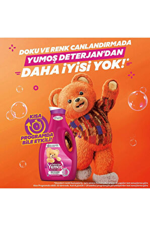 Yumoş Renkliler + Hassas Giysiler Sıvı Çamaşır Deterjanı 2 x 2520 ML