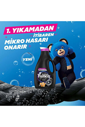Yumoş Renkliler + Siyah Koyu Renkliler için Sıvı Deterjanı 2 x 2520 ML 