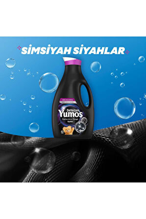 Yumoş Renkliler + Siyah Koyu Renkliler için Sıvı Deterjanı 2 x 2520 ML 