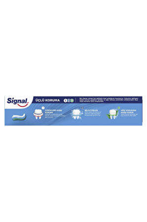 Üçlü Koruma Diş Macunu 120 Ml X 3 Adet