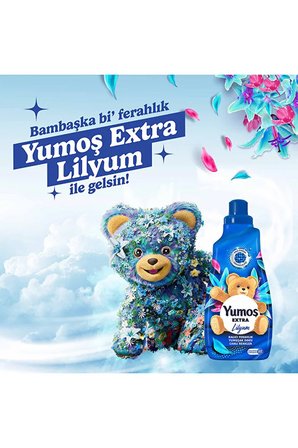 YUMOŞ Extra Konsantre Çamaşır Yumuşatıcısı Lilyum 1440 ml 60 Yıkama 3 Adet