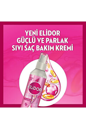 Elidor Superblend Sıvı Saç Bakım Kremi Güçlü ve Parlak 200 ML x2