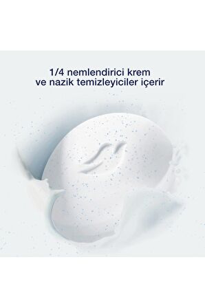 Beauty Cream Bar Katı Güzellik Sabunu Gentle Exfoliating Nemlendirici Etkili 90 G X8 Adet