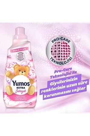 Extra Konsantre Çamaşır Yumuşatıcısı Şakayık 1440 X2