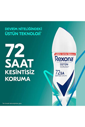 Rexona Kadın Sprey Deodorant Shower Fresh 72 Saat Kesintisiz Üstün Koruma 150 Mlx3