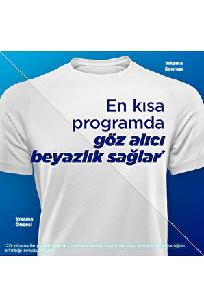 Omo Express Fresh Ultra Beyaz Sıvı Çamaşır Deterjanı 1480 ml X3