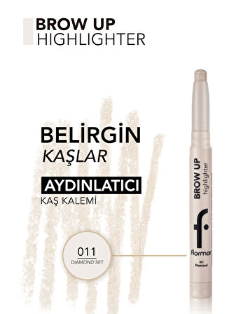 Flormar Aydınlatıcı Kaş Kalemi Brow Up 3'lü Set- Diamond