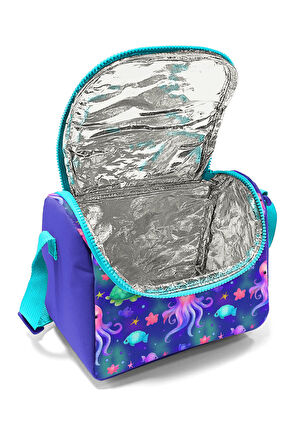 Coral High Kids Lavanta Turkuaz Deniz Temalı 3’lü Okul Çanta Seti SET0114422