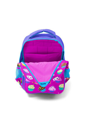 Coral High Kids Lavanta Pembe Cupcake Desenli 3'lü Okul Çanta Seti SET0123495