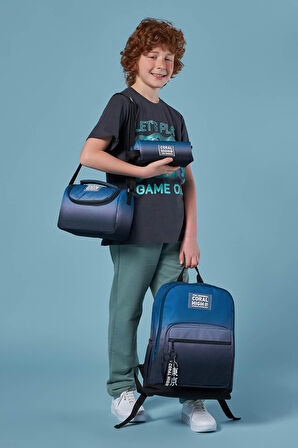 Coral High Nefti Gri Renk Geçişli 3’lü Okul Çanta Seti SET0123642