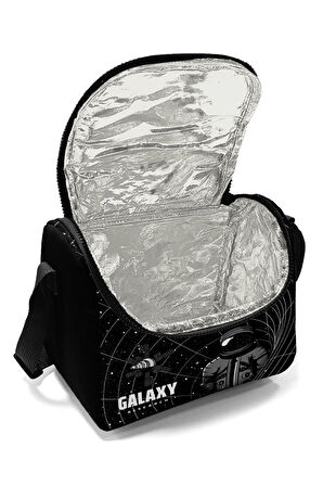 Coral High Siyah Galaxy Desenli 3’lü Okul Çanta Seti SET0123644