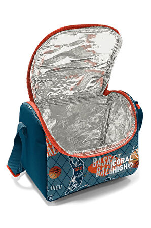 Coral High Kids Nefti Turuncu Basketbol Desenli 3’lü Okul Çanta Seti SET0123651