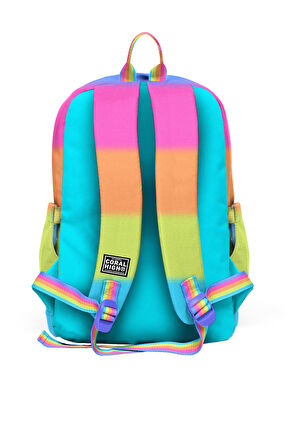 Coral High Kids Renkli Çizgili 3’lü Okul Çanta Seti SET0123770