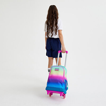 Coral High Kids Renk Geçişli Çekçekli 3’lü Okul Çanta Seti SET0123910