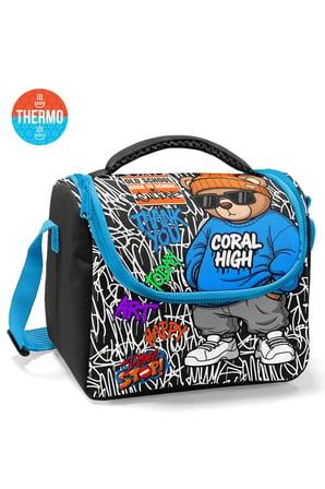 Coral High Grafiti Ayıcık Desenli 3’lü Okul Çanta Seti SET0133250