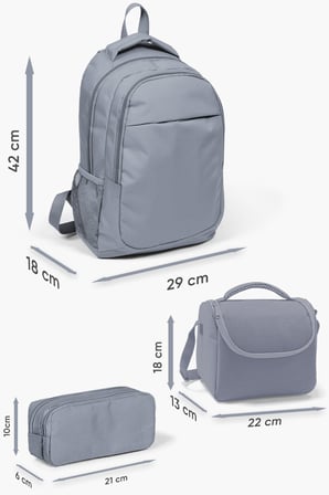 Coral High Grafiti Ayıcık Desenli 3’lü Okul Çanta Seti SET0133250