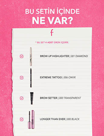 Flormar Chic Harmony 4'lü Makyaj Seti